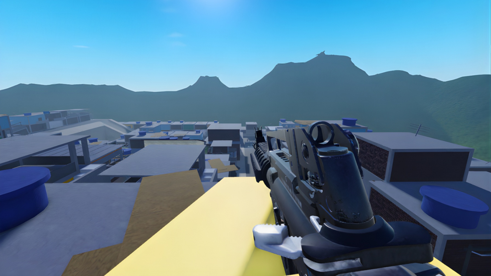 Favela '94 rooftop combat screenshot